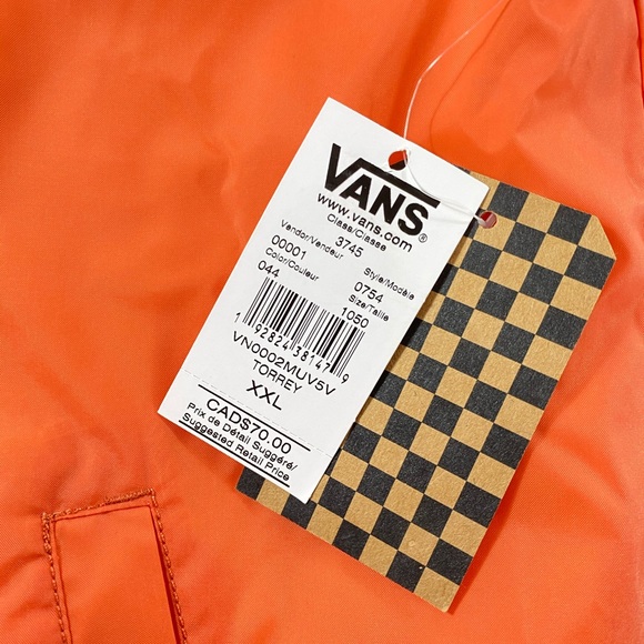 Vans Torrey Coaches Windbreaker Jacket - Picture 6 of 9
